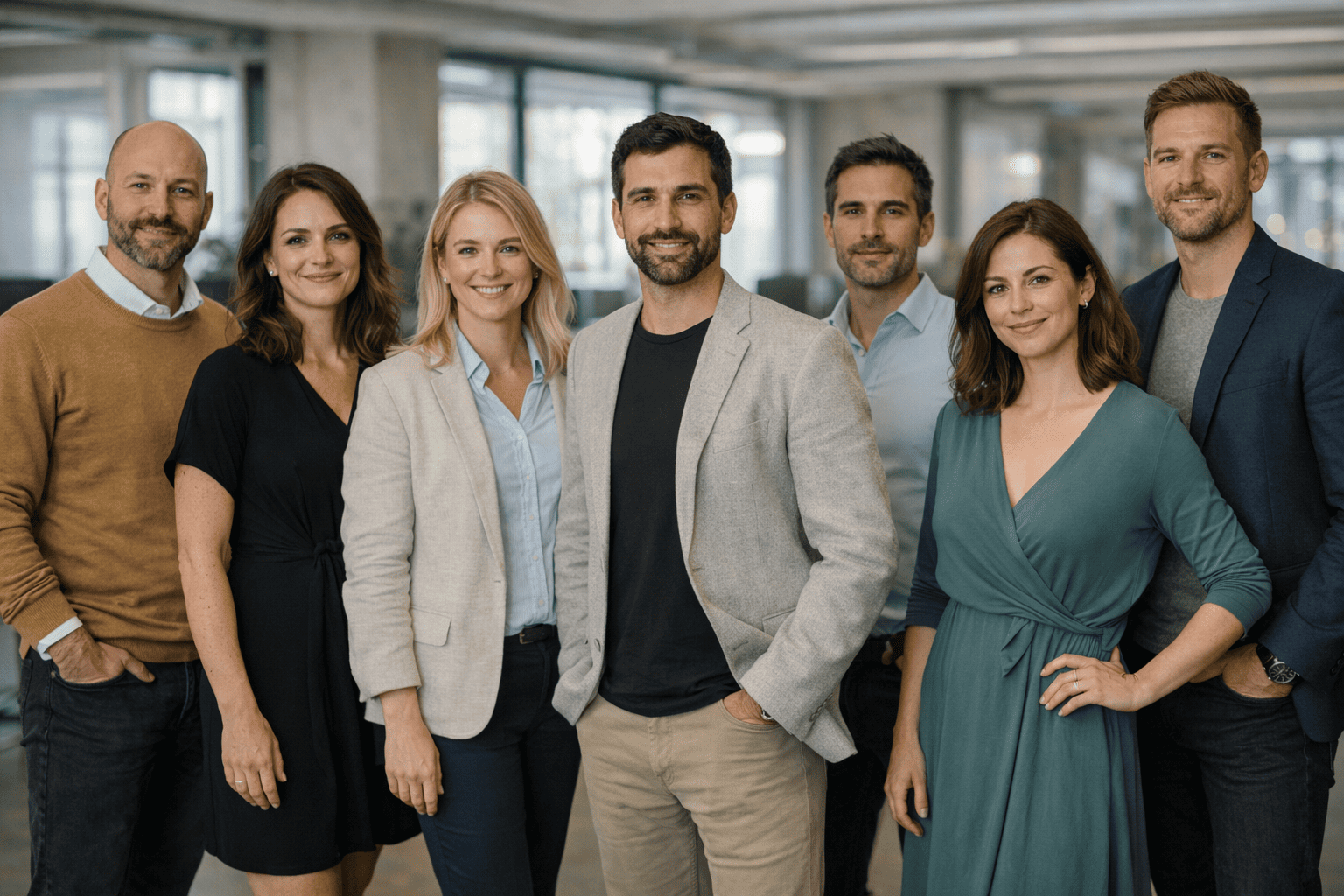 Team working on AI trading platform — Späte Kreditthal